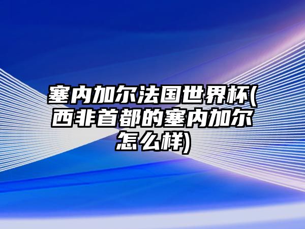 塞內加爾法國世界杯(西非首都的塞內加爾怎么樣)